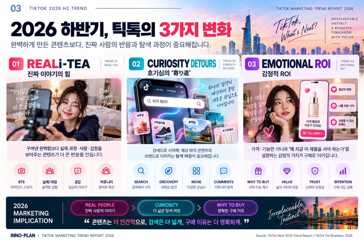 2026 하반기 틱톡 트렌드 3가지2
